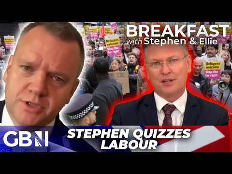 'Government need to consider their language! - Labour MP GRILLED over the labelling of protesters