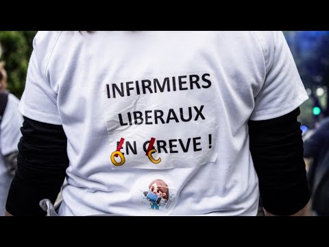 «En fait, on n'y arrive plus» : à Marseille, opération escargot des infirmiers libéraux en colère