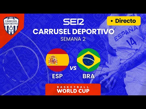 ESPAÑA - BRASIL EN DIRECTO | MUNDOBASKET MASCULINO 2023