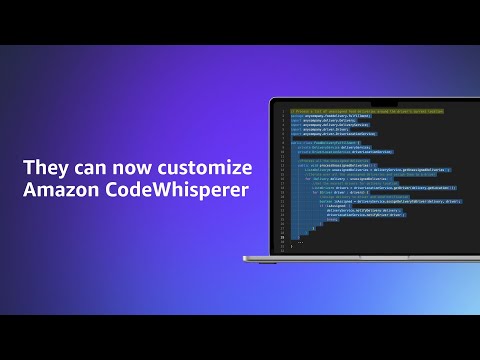 Amazon CodeWhisperer Customization Capability | Amazon Web Services