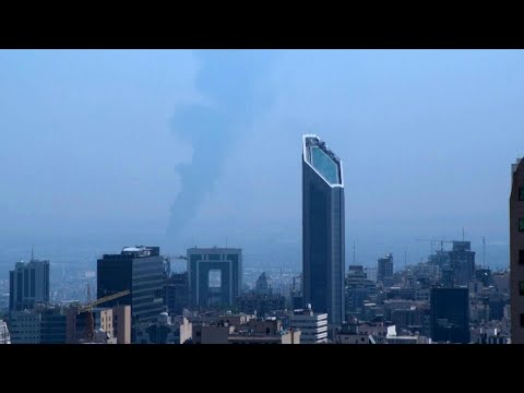 Smoke rises from Tehran skyline amid ongoing Israeli strikes | AFP
