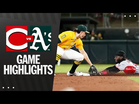 Reds vs. As Game Highlights (9/12/25) | MLB Highlights