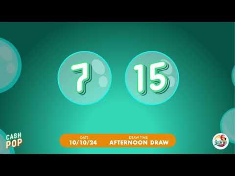 Cash Pop Afternoon 10-10-24