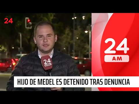 Hijo de Gary Medel es detenido tras denuncia de golpes a su pareja en Las Condes | 24 Horas TVN