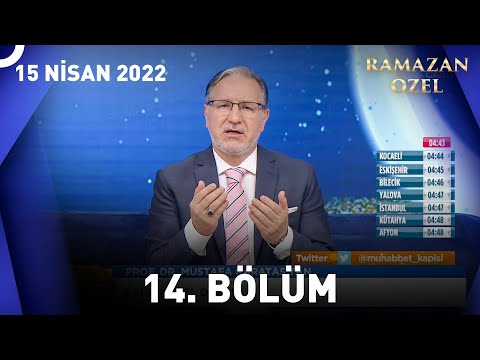 Prof. Dr. Mustafa Karataş ile Sahur Vakti - 15 Nisan 2022