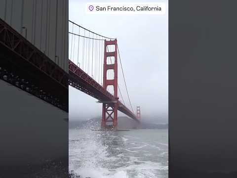 Chef Wint Visiting Golden Gate Bridge in San Francisco