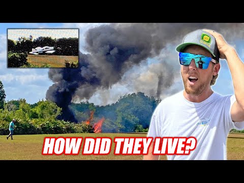 Miraculous Survival: Small Plane Crash Investigation in Maka City