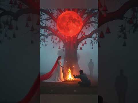 The Red Veil Bride Returns 💃 | Horror Story | Ghost of the Cremation Ground”#shorts