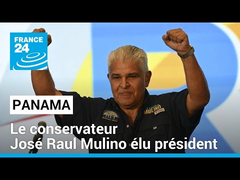 José Raul Mulino élu grâce à la popularité de Martinelli • FRANCE 24