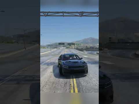 GTA 5 INSANE hellcat | Ultimate Drift Skills & Street Action #dodge  #chargerdodge #driftingstunt