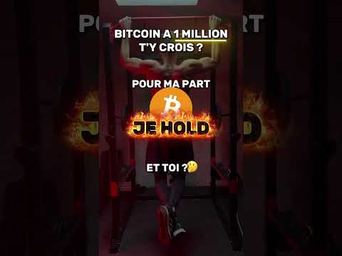 Alors BTC à 1M 💰, c’est pour quand ?🚀 #cryptofrance  #bitcoin  #investissement #crypto #millionaire