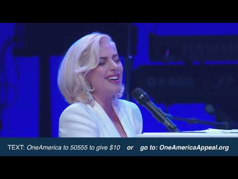 Lady Gaga - Million Reasons / Yoü and I / The Edge of Glory live at One America Appeal