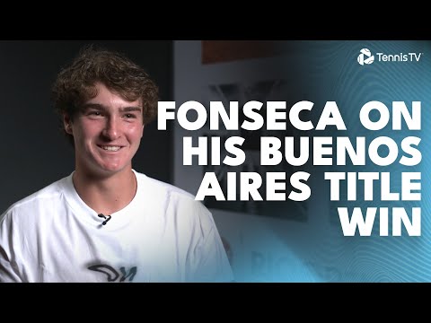 Joao Fonseca Reacts To Buenos Aires Title Win 🗣️ | Rio Open 2025