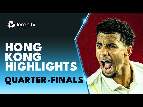 Rublev Battles Fils; Shang Takes On Tiafoe & More! | Hong Kong 2024 Quarter-Finals Highlights