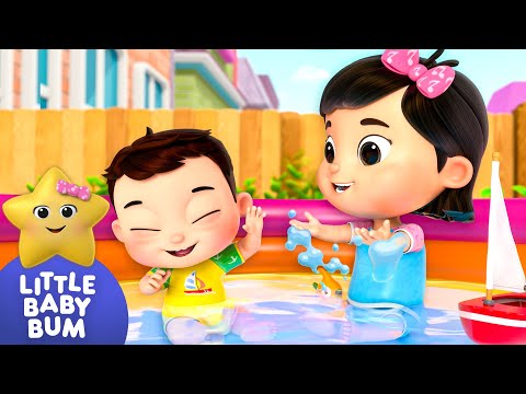 Sibling Summer Splash!💦 | Little Baby Bum | Kids Cartoons & Nursery Rhymes | Moonbug Kids