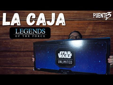 LA CAJA!!!!! Primer opening de material LEYENDAS de la FUERZA|| STAR WARS UNLIMITED