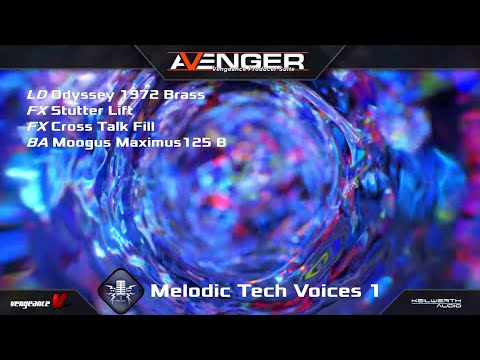 Vengeance Producer Suite - Avenger Expansion Demo: Melodic Tech Voices vol. 1