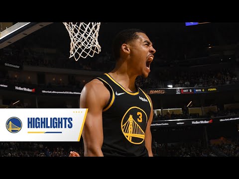 Jordan Poole Drops 30 Points in His Warriors Playoff Debut | April 16, 2022 video clip