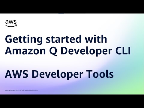 Getting started with Amazon Q Developer CLI | AWS Developer Tools | Amazon Web Services