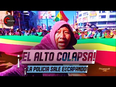 ¡GRAN BLOQUEO DE GREMIALES EN EL ALTO! - ¡LA POLICÍA NO PUEDE HACER NADA! | #CabildeoDigital