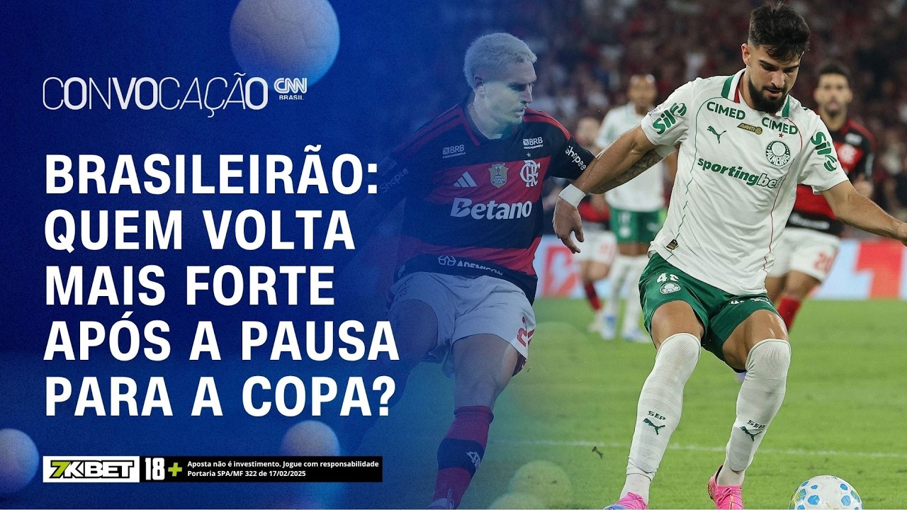 PAUSA DA COPA: Quem ganha mais com a parada do Brasileirão? | Convocação CNN