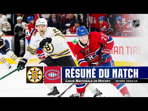 Bruins vs Canadiens 11/11 | Faits saillants