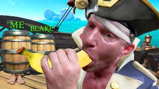 YouTube thumbnail for Stimpee's video titled 'We Snuck onto His Ship in Sea of Thieves'