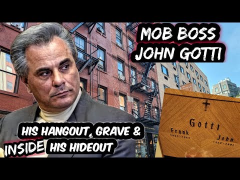 Mafia Boss JOHN GOTTI | His Hangouts, INSIDE The RAVENITE Club & Grave | Little Italy