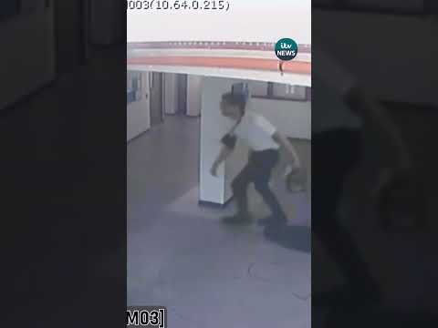 Moment triple killer buys murder weapon plays out in CCTV footage | ITV News