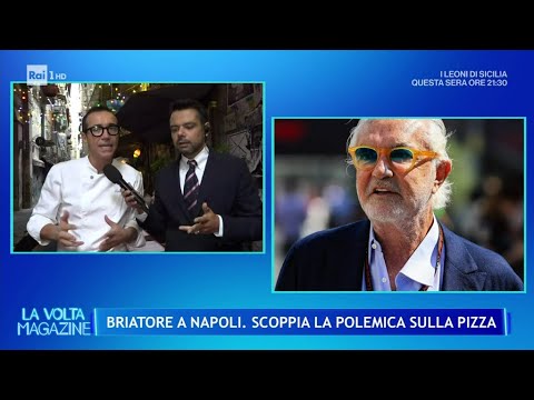 Briatore a Napoli, scoppia la polemica sulla pizza - La Volta Buona 17/09/2024