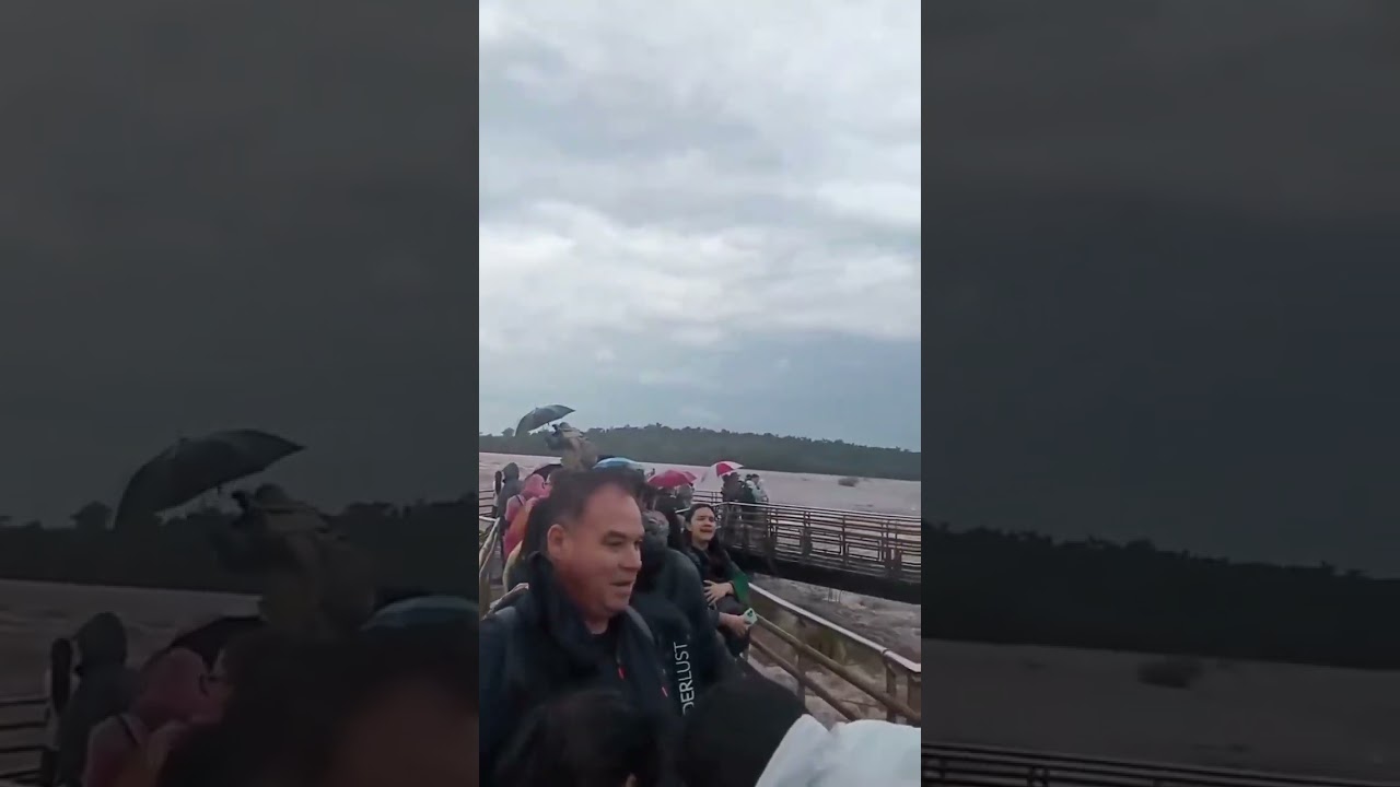 Cataratas do Iguaçu registram vazão de água três vezes maior que o normal veja vídeo