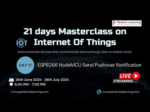 Day 17 - ESP8266 NodeMCU Send Pushover Notification