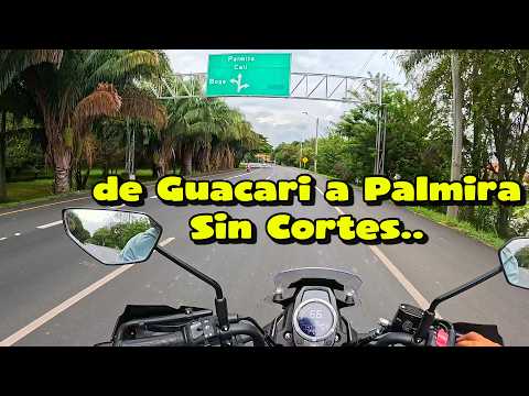 VIAJE EN MOTO DE GUACARÍ A PALMIRA
