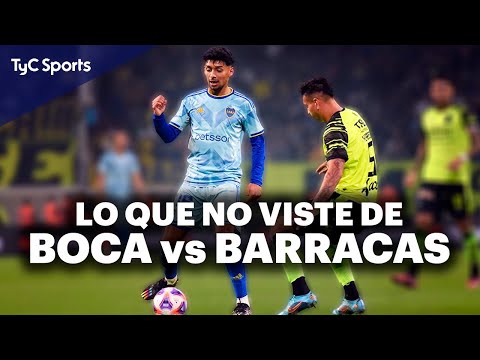 BOCA vs BARRACAS CENTRAL  VOLVIÓ EL CHANGUITO CEBALLOS, MEDINA LA ROMPIÓ, ALMIRÓN ACTIVO Y MÁS