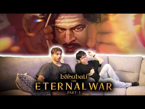 BAAHUBALI: THE ETERNAL WAR OFFICIAL TRAILER REACTION!!