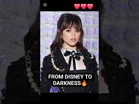 Jenna Ortega — From Disney to Darkness to Destiny❤️🌟 #jennaortega #disney #shorts
