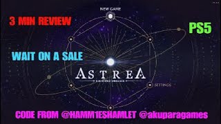 Vido-test sur Astrea Six Sided Oracles