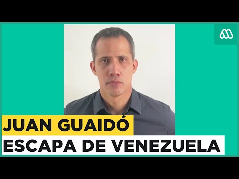 Juan Guaidó confirma que escapó de Venezuela