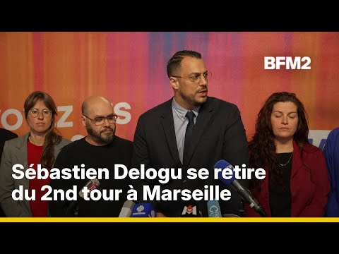Municipales: Sébastien Delogu (LFI) se retire du second tour à Marseille