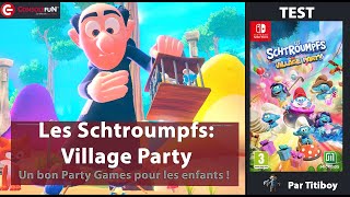 Vido-Test : ? TEST - Les Schtroumpfs: Village Party sur Nintendo Switch ! Party Games de qualit ? ?