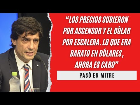 La entrevista completa de Hernán Lacunza, ex Ministro de Economía, sobre el aumento del dólar