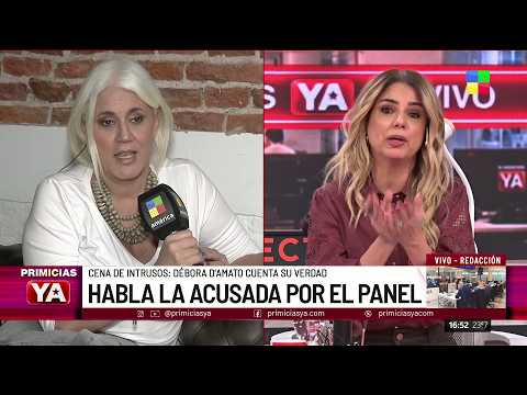 😱 CENA DE INTRUSOS: DÉBORA D'AMATO, ACUSADA DE FILTRAR CHATS