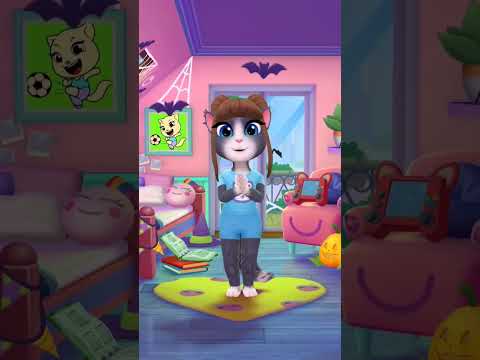 Angela's morning 🌅#mytalkingangela2 #shortsfeed #games