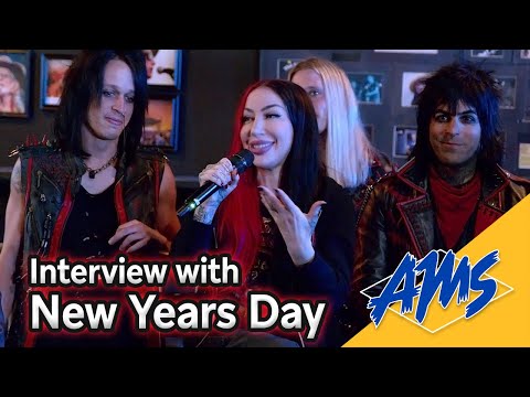 New Years Day “You see the clouds, and here comes the thunder” | AMS Interview