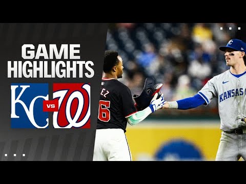 Royals vs. Nationals Game Highlights (9/25/24) | MLB Highlights