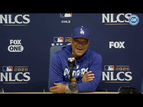 NLCS 2026: Dave Roberts explains lineup changes with Kyle Tucker, Shohei Ohtani and Will Smith