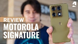 Vid�o-test sur Motorola Signature