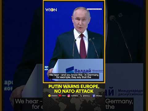 Putin Warns Europe of Swift Response Amid Rising Tensions | WION SHORTS