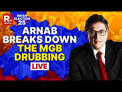 Arnab Breaks Down The Mgb Drubbing LIVE: Bihar Elections Results With Republic TV | #Nov14WithArnab