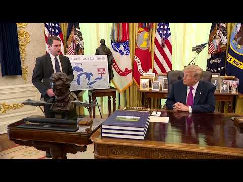 Trump signs order to rename Lake Ontario as Lake America
